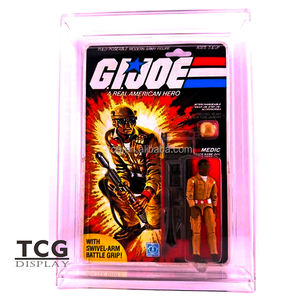 TCG Usine Personnalisé Transparent Acrylique Cas pour Vintage <span class=keywords><strong>Star</strong></span> <span class=keywords><strong>Wars</strong></span> Loose Figure & Cardback (ADC-010) Curseur <span class=keywords><strong>Couverture</strong></span> Protecteur Vitrine - Product Image 4