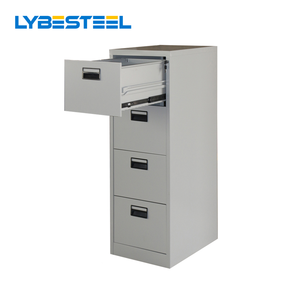 Armoire à dossiers verticale en acier à 4 tiroirs, armoire à dossiers latérale avec serrure à clé pour bureau, maison, hôtel, salle de sport, école, atelier - Product Image 3