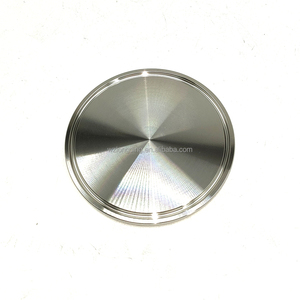 Acier inoxydable 304 316L 1in-10in Tri Clamp Sanitaire Tri Clamp Tube Couvercle Fin Cap Blind Plate Clamp Solid Blind Virole Cap - Product Image 5