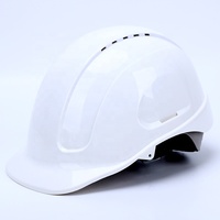 Casques de sécurité en ABS certifiés CE et ANSI, avec trous de ventilation, bleu électrique, vente en gros
