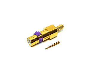 Connecteur RF <span class=keywords><strong>BT43</strong></span> type broche mâle à sertir droit pour prise de câble coaxial BT3002 - Product Image 3