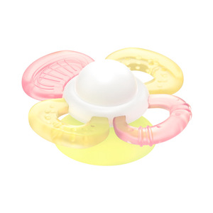 Anneau de dentition en forme de fleur pour bébé, en Silicone de qualité alimentaire, hochet rotatif, jouet à mâcher pour les 0 à 24 mois, entraînement sensoriel pour nourrissons - Product Image 5