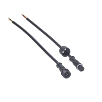 Mini câble étanche M12 2 3 4 5 fils de prise mâle et femelle connecteur étanche Ip67