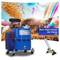 Pompe à air électrique SHTX 220 V pour révélation du sexe, fête prénatale, Holi, mariage, remise de diplôme, machine à confettis et poudre