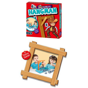 Juego de adivinanzas de ahorcado divertido multijugador, juguetes interactivos para niños, gran oferta, vaquero, adivina palabras, juego de mesa familiar - Product Image 4