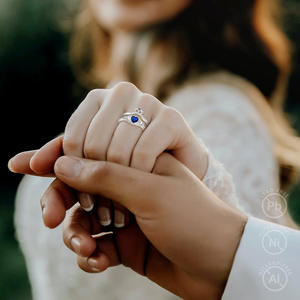 Changda 925 стерлингового серебра Claddagh сердце свадебное не тусклое гравированное кольцо на день рождения пара для влюбленных - Product Image 2