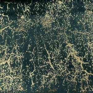 Royal luxury baby face stampato bronzato nero e <span class=keywords><strong>oro</strong></span> divano tappezzeria tessuto design floreale dorato - Product Image 4