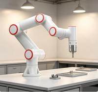 Bras de robot collaboratif à 6 axes, coopération humain-robot sécurisée, cobot pour le soudage, la manutention, le chargement, le déchargement, l'automatisation industrielle