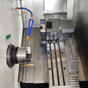 Tck40 nghiêng giường <span class=keywords><strong>CNC</strong></span> máy tiện tốc độ cao hướng dẫn tuyến tính cách - Product Image 6