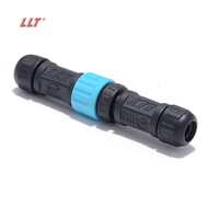 Connecteur étanche LLT M12 IP67 3 broches, connecteur mâle et femelle à assembler sur site