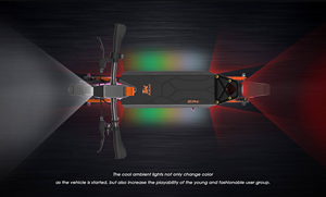 Scooter Eléctrico de Doble Motor MAX Versión 2025, Carga Máxima 120 kg, Sensor <span class=keywords><strong>G1</strong></span> <span class=keywords><strong>PRO</strong></span>, 60 km, Almacén en la UE, Superventas - Product Image 6