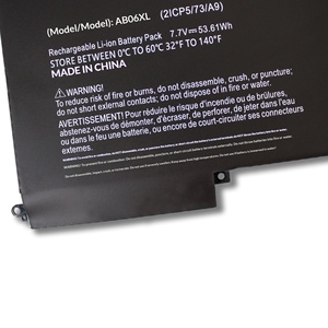 Compatible avec la batterie d'ordinateur portable ENVY 13-AD <span class=keywords><strong>AB06XL</strong></span> HSTNN-DB8C TPN-I128 921408-2C1 13-AD023TU, pack intégré 7,7 V 53,61 Wh - Product Image 5