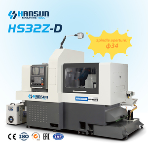 HS-32Z-D High Precision Medium Duty Twin Spindle for Type Horizontal Flat <b>Bed</b> CNC Machine Lathe - Product Image 2
