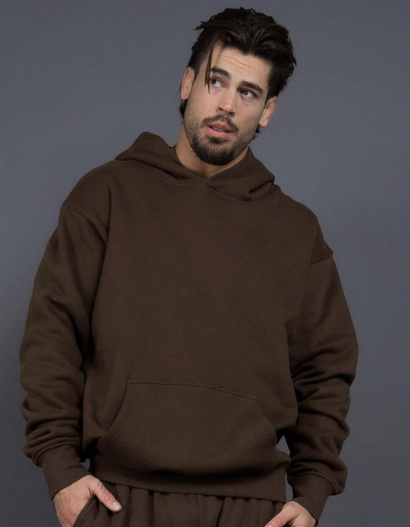Brown hoodie