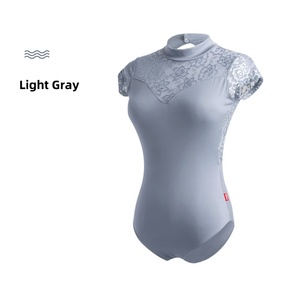 <span class=keywords><strong>Abbigliamento</strong></span> da scena per donna Sexy in pizzo nero danza danza body Mesh <span class=keywords><strong>ballerina</strong></span> - Product Image 6