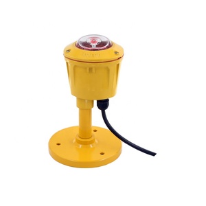 Feux d'obstruction aérienne à faible intensité ICAO FAA, LED rouge à intensité constante, IP65, en alliage d'aluminium, certifiés CE, pour tours de grue - Product Image 5
