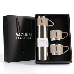 Idées cadeaux Bouteille isotherme à double paroi <span class=keywords><strong>en</strong></span> <span class=keywords><strong>acier</strong></span> inoxydable <span class=keywords><strong>500</strong></span> <span class=keywords><strong>Ml</strong></span> Termo Para Agua Caliente Les Gourdes Thermos Thermos - Product Image 4