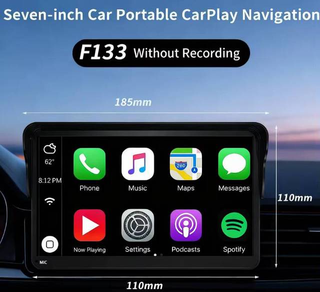 Wholesale Universal 7inch Portable Car Navigation GPS Navigator with Touch Screen and Wireless Connection BT