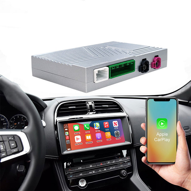 Rhythm Universal CarPlay Decoder Box 10.25" Wireless Multimedia Upgrade for Lander Rover Jaguar Harman Mirror Link Airplay