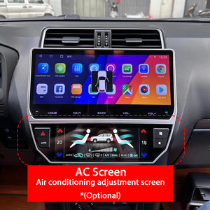 Reproductor Multimedia de DVD para coche Android de 12,3 "para Toyota Land Cruiser Prado 150 2018 - <span class=keywords><strong>2022</strong></span> Radio de coche estéreo 4G DSP Carplay - Product Image 2