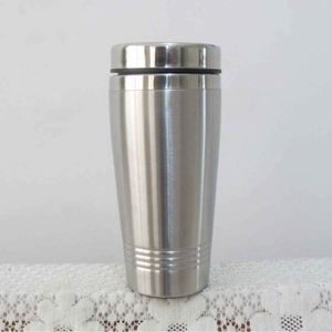 Gobelet isotherme en acier inoxydable à double paroi, tasse de voyage avec couvercle, écologique, anti-fuite, rétention thermique de 6 à 12 heures - Product Image 5