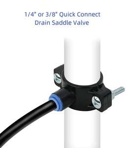 Nhựa cấp thực phẩm POM Chất liệu kết nối nhanh chóng cống yên <span class=keywords><strong>1</strong></span>/<span class=keywords><strong>4</strong></span> "3/8" cho máy lọc nước lọc - Product Image 3