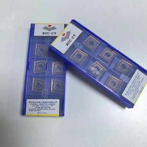 Plaquette en carbure ZCCCT CNC CNMG120404EF YBG205, carbure de tungstène, tournage d'acier, revêtement CVD, outil pour tour CNC, dureté HRC40-60 - Product Image 4