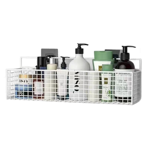 Forniture all'ingrosso di lavaggio del bagno che drenano la parete di stoccaggio manufatto cesto di stoccaggio della toilette - Product Image 6