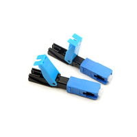 FTTH FTTB FTTX SC UPC Fast Fiber Optic Connector Tool Blue Testers & Tools Model Sc/upc Fast Connector