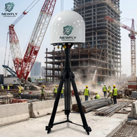 Système de surveillance portable par drone fixe, portée 10 km, dispositif de sécurité UAV pour la sécurité des événements publics et la protection des sommités, certifié CE