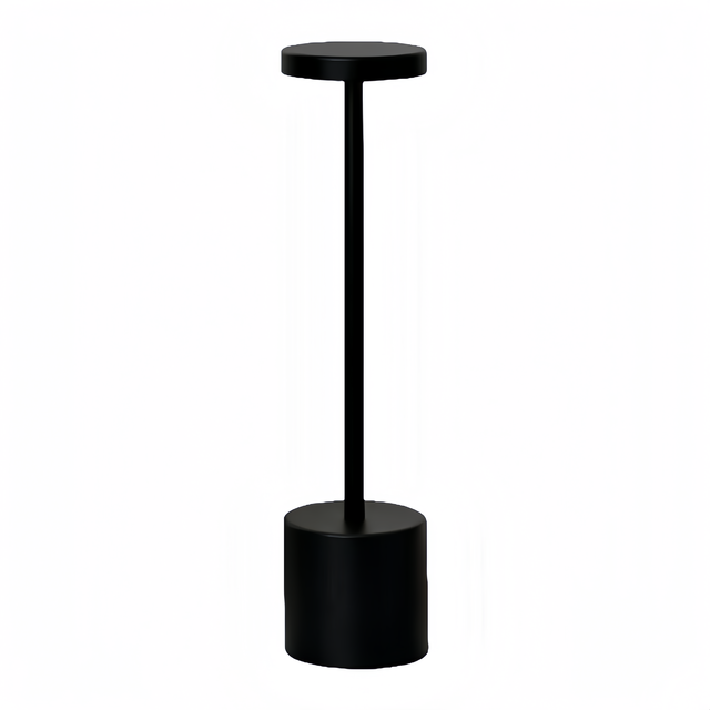 Modern Portable LED Table Lamp Rechargeable Cordless with USB-C Charging Battery Dimmable Touch Sensor Iron Bedside Lamp