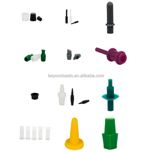 Tùy chỉnh sơn tĩnh điện cắm cho M2.5-M30 Nut Metric chủ đề bảo vệ Silicone cao su ren cắm - Product Image 6