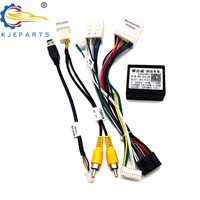 Lecteur Android de voiture 12Pin 8Pin Connector Cable Wire Harness avec Canbus pour Geelys Emgrand 2014 DVD Stereo