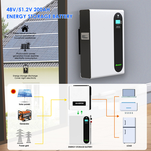 Precio barato 51,2 V 200Ah 10KWh 20Kwh LiFePO4 Baterías Power Wall Batería de almacenamiento de energía 48V 200AH 10KWh <span class=keywords><strong>para</strong></span> panel solar - Product Image 5