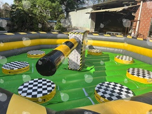 JOYRISE JG-25 Juego Inflable Comercial de 6 Personas con Brazos Giratorios, Fácil de Instalar, Castillo Inflable de 8x8m para <span class=keywords><strong>Alquiler</strong></span> - Product Image 3