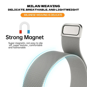 <span class=keywords><strong>Bracelet</strong></span> en maille magnétique pour <span class=keywords><strong>Fitbit</strong></span> <span class=keywords><strong>Inspire</strong></span> 3, <span class=keywords><strong>bracelet</strong></span> de montre en acier inoxydable, boucle milanaise, <span class=keywords><strong>bracelet</strong></span> de poignet Correa - Product Image 2