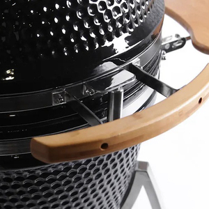 <span class=keywords><strong>Barbecue</strong></span> moderne de 21 pouces style de vie en plein air en forme d'oeuf <span class=keywords><strong>Barbecue</strong></span> en céramique au charbon de bois Kamado Grill - Product Image 6