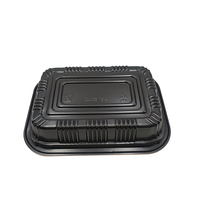 Récipient en plastique jetable en or JY-810 Boîte à sushi Emballage à emporter Boîte de rangement des aliments