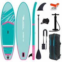 Planche de SUP Ridewave tout-terrain pour débutants avec matériau en PVC pour les novices