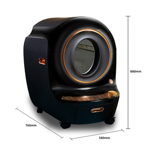 Customized smart <b>cat</b> litter <b>box</b>, deluxe electric <b>cat</b> litter <b>box</b>, automatic scoop, extra large size, anti-pinch, suitable for - Product Image 2