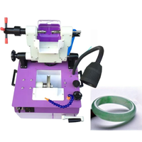 Machine de découpe et de perlage de pierres précieuses de qualité industrielle avec moteur 750W/1000W, garantie 1 an pour les fabricants de bijoux