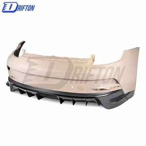 Parachoques Trasero de Fibra de Carbono Estilo GT3 para Porsche <span class=keywords><strong>911</strong></span> 992 Carrera S, Kit de Carrocería - Product Image 6