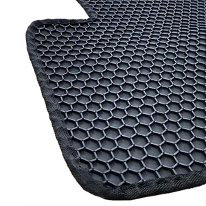 Alfombrilla de Piso de PVC TPE de Goma Negra Tipo Panal de Abeja, Material para Alfombras de Coche de Lujo, No Tóxico, Inodoro, Juego Completo - Product Image 4