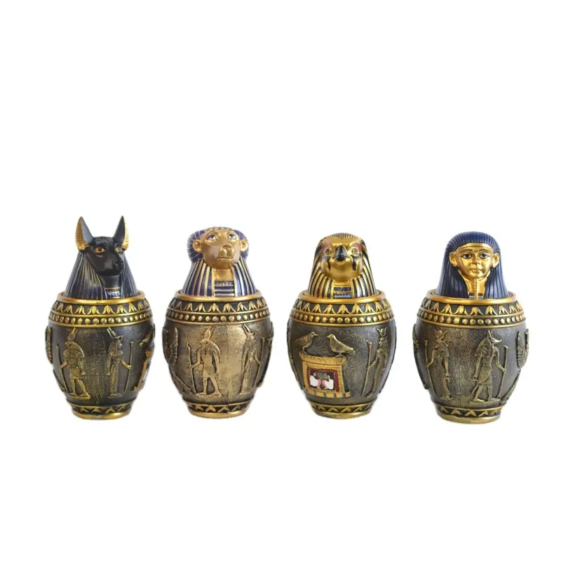 Mısır Pet kül kutusu klasik kedi anıt cenaze malzemeleri kedi ve köpek kremasyon kül kutusu Pet tabut kutusu