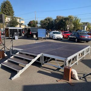 Kích thước tùy chỉnh kết hợp miễn phí Dễ dàng lắp ráp nền tảng sân khấu sự kiện di động - Product Image 3