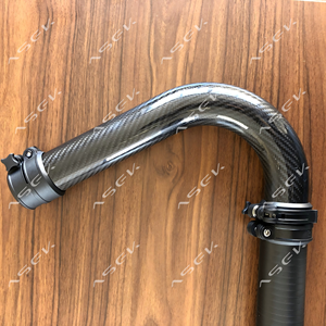 Carbon Clamping Telescopic <strong>Gutter</strong> Pole <strong>Systems</strong> 40mm/44mm/ASEK 51mm Diameter Vacuum Tubes Gooseneck Kits for Windows <strong>Cleaning</strong> - Product Image 5