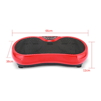 123Sports Fitness Relax puissance personnalisée Crazy Fit Machine de Massage plaque de Vibration électrique ABS plate-forme de Fitness pour lymphatique