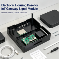 Boîtier de protection en plastique ABS isolé pour module d'acquisition de données IoT et accessoire de transmission de signal
