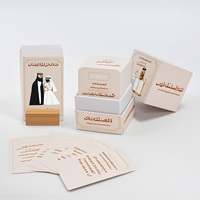 Conception personnalisée Jeu de cartes amusant quotidien inspirant Cartes d'affirmation de soi positive Impression de cartes à jouer Emballage de boîte familiale