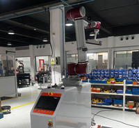Système de palettisation automatique à robot cartésien sur portique fixe en aluminium, pour l'empilage de cartons et de sacs, palettiseur de fin de ligne